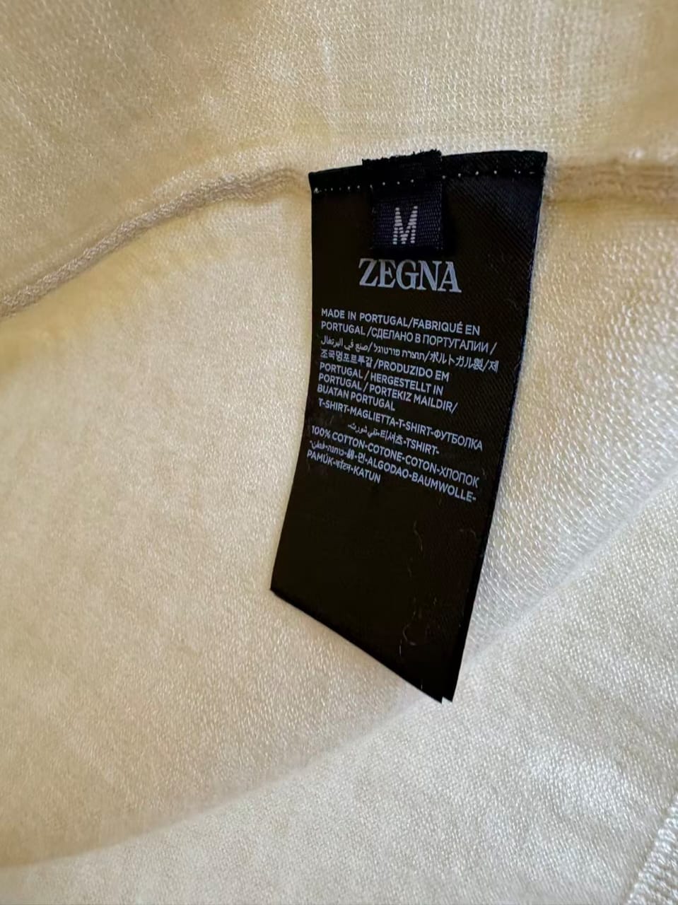 ZEGNA - Ultra-Fine Cotton-Cashmere Short-Sleeved Knit in Camel