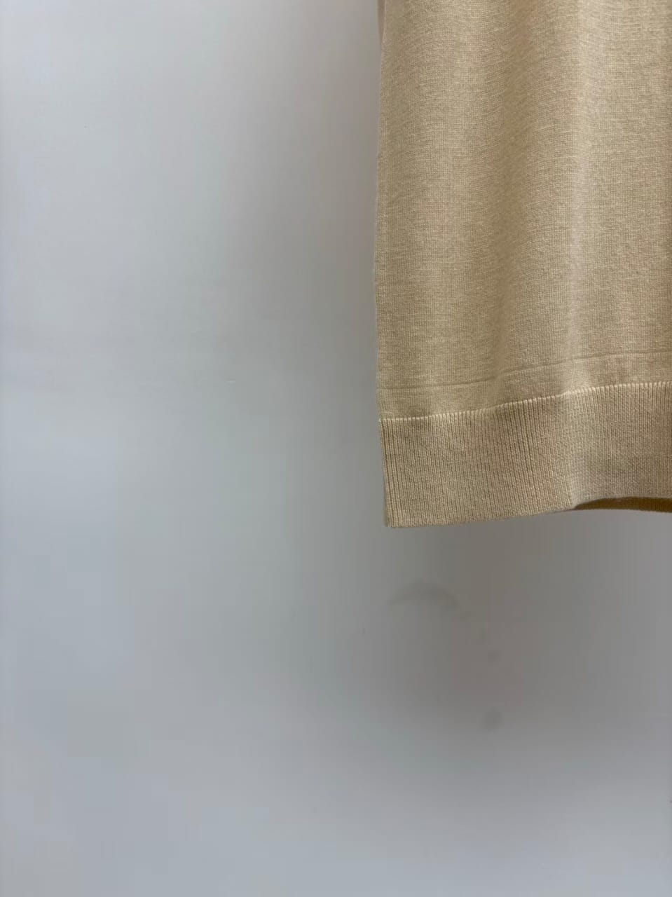 ZEGNA - Ultra-Fine Cotton-Cashmere Short-Sleeved Knit in Camel
