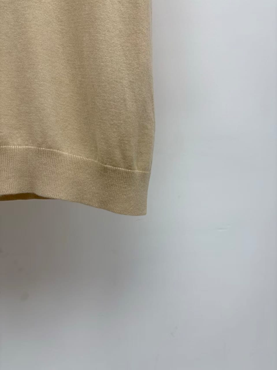 ZEGNA - Ultra-Fine Cotton-Cashmere Short-Sleeved Knit in Camel