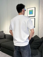 Dior x KAWS - Bee Embroidered Oversized T-Shirt - Optic White