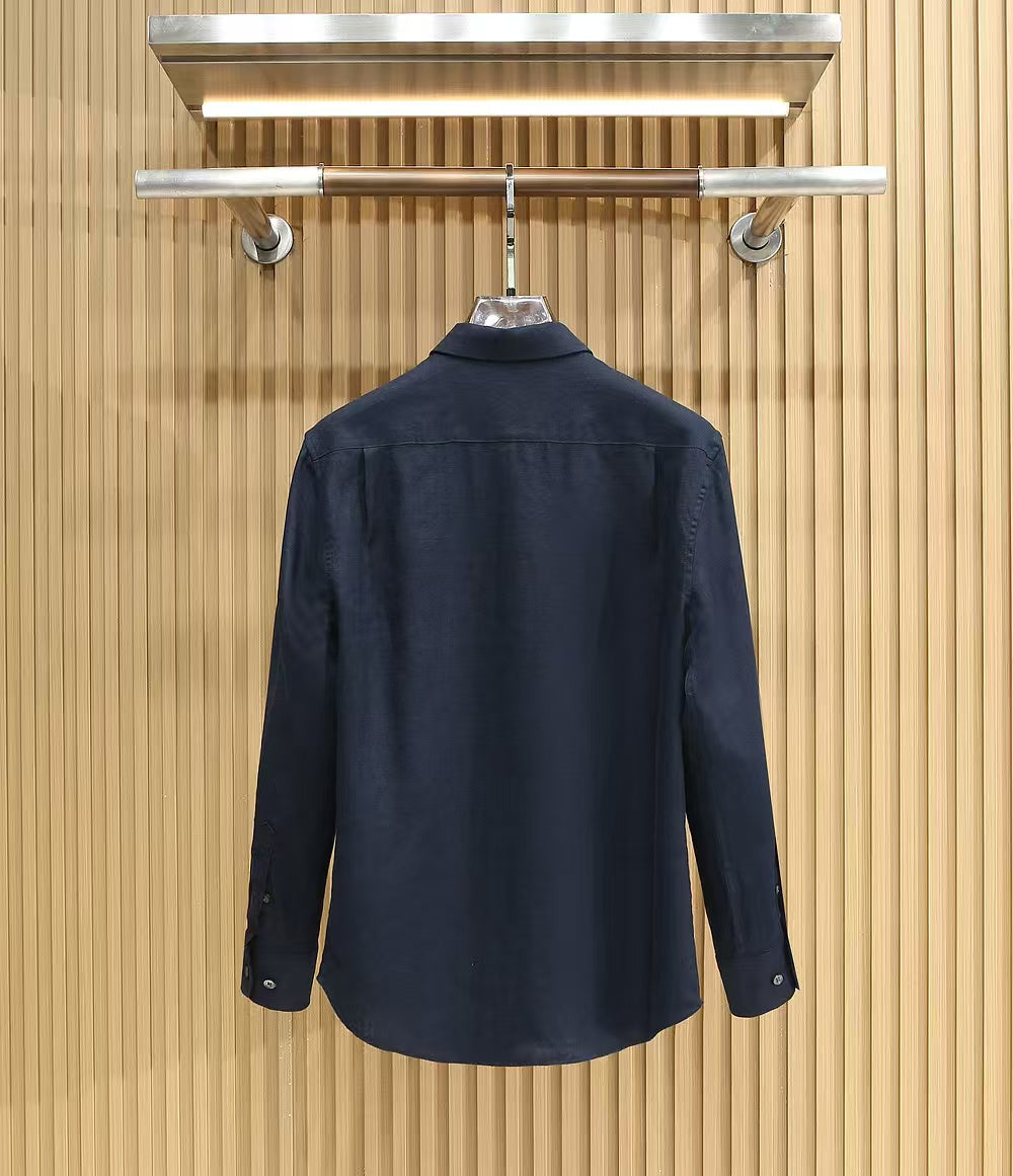Loro Piana - André Shirt & City Leisure Trousers Set - Deep Navy