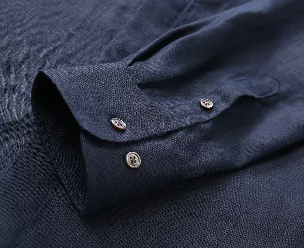 Loro Piana - André Shirt & City Leisure Trousers Set - Deep Navy