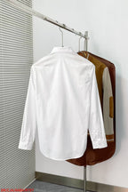 Dior - Embroidered "Celestial" Cotton Poplin Shirt - Optic White