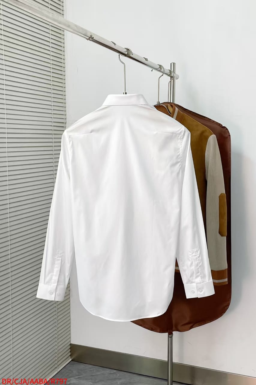 Dior - Embroidered "Celestial" Cotton Poplin Shirt - Optic White
