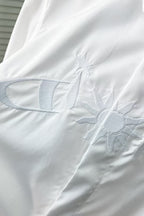 Dior - Embroidered "Celestial" Cotton Poplin Shirt - Optic White