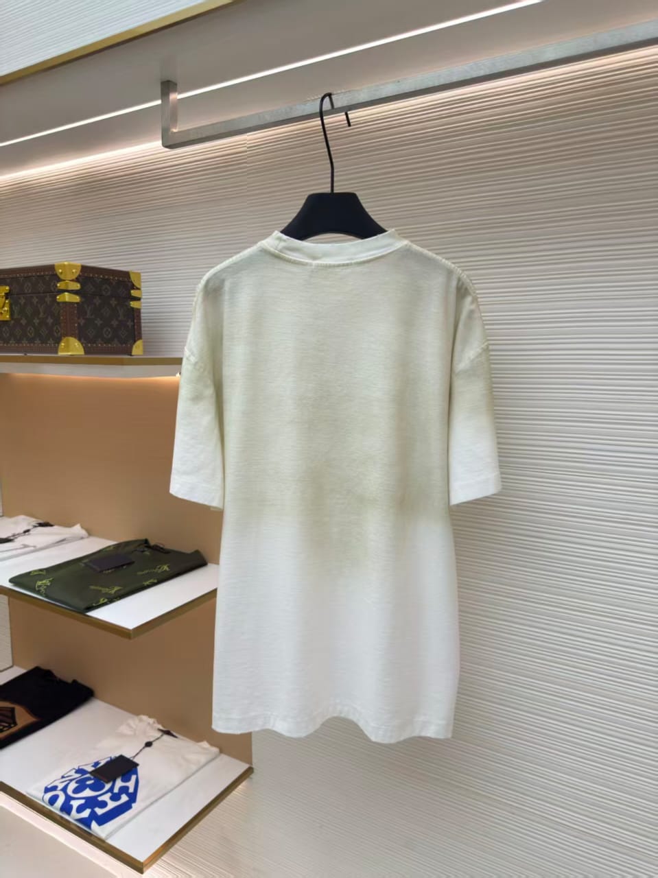 Acne Studios - Stockholm 1996 Distressed Logo T-Shirt - Off-White/Vintage Fade