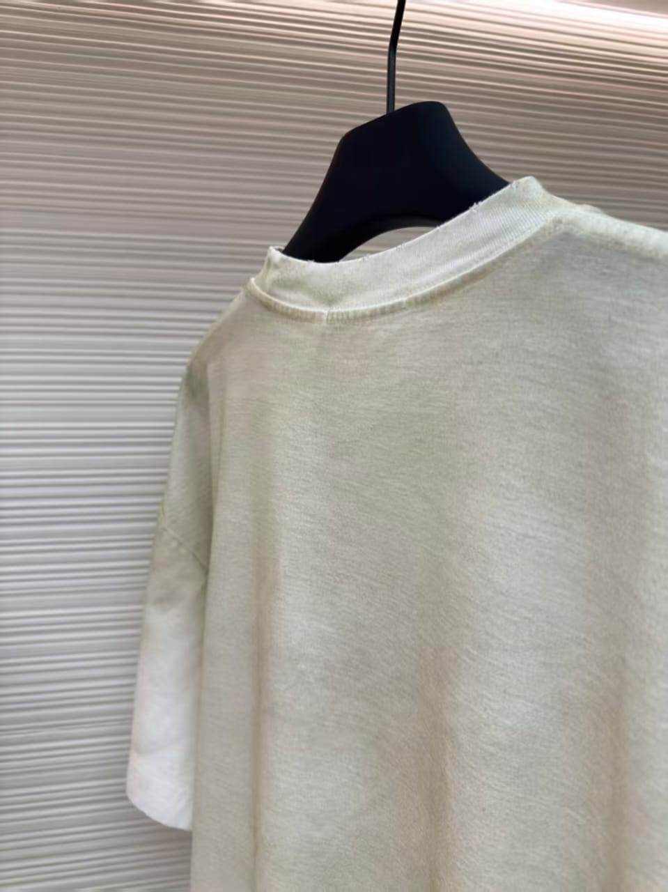 Acne Studios - Stockholm 1996 Distressed Logo T-Shirt - Off-White/Vintage Fade