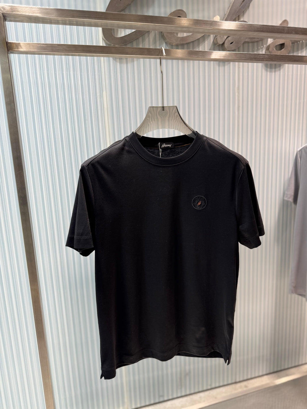 Brioni - Embroidered Logo Cotton Jersey T-Shirt – Premium Essential