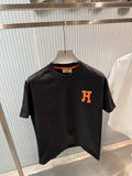 Herm?s - "H" Patch Cotton Jersey T-Shirt ??Signature Heritage Essential