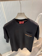 Gucci - Interlocking G Web Stripe Pocket T-Shirt – Heritage Cotton Jersey
