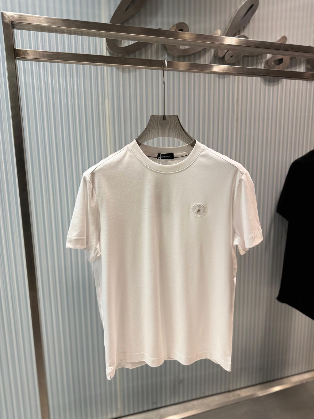 Brioni - Embroidered Logo Cotton Jersey T-Shirt – Premium Essential