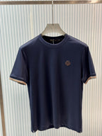 Loro Piana - Crest-Embroidered Cotton T-Shirt – Contrast Cuff Edition