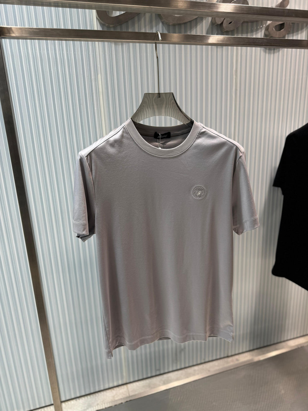 Brioni - Embroidered Logo Cotton Jersey T-Shirt – Premium Essential