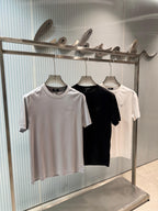Brioni - Embroidered Logo Cotton Jersey T-Shirt – Premium Essential