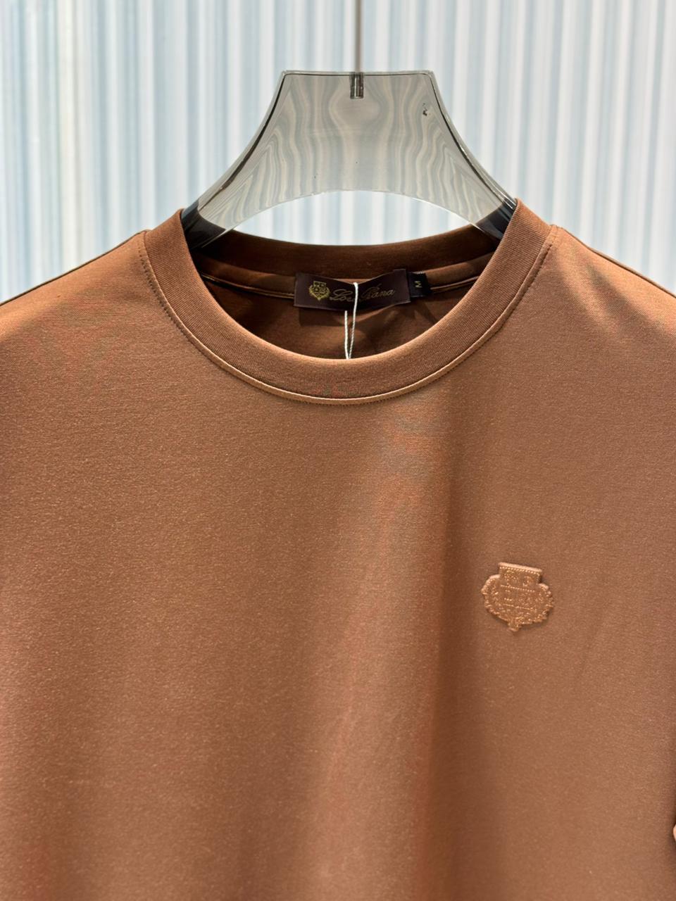 Loro Piana - Crest-Embroidered Cotton T-Shirt – Contrast Cuff Edition