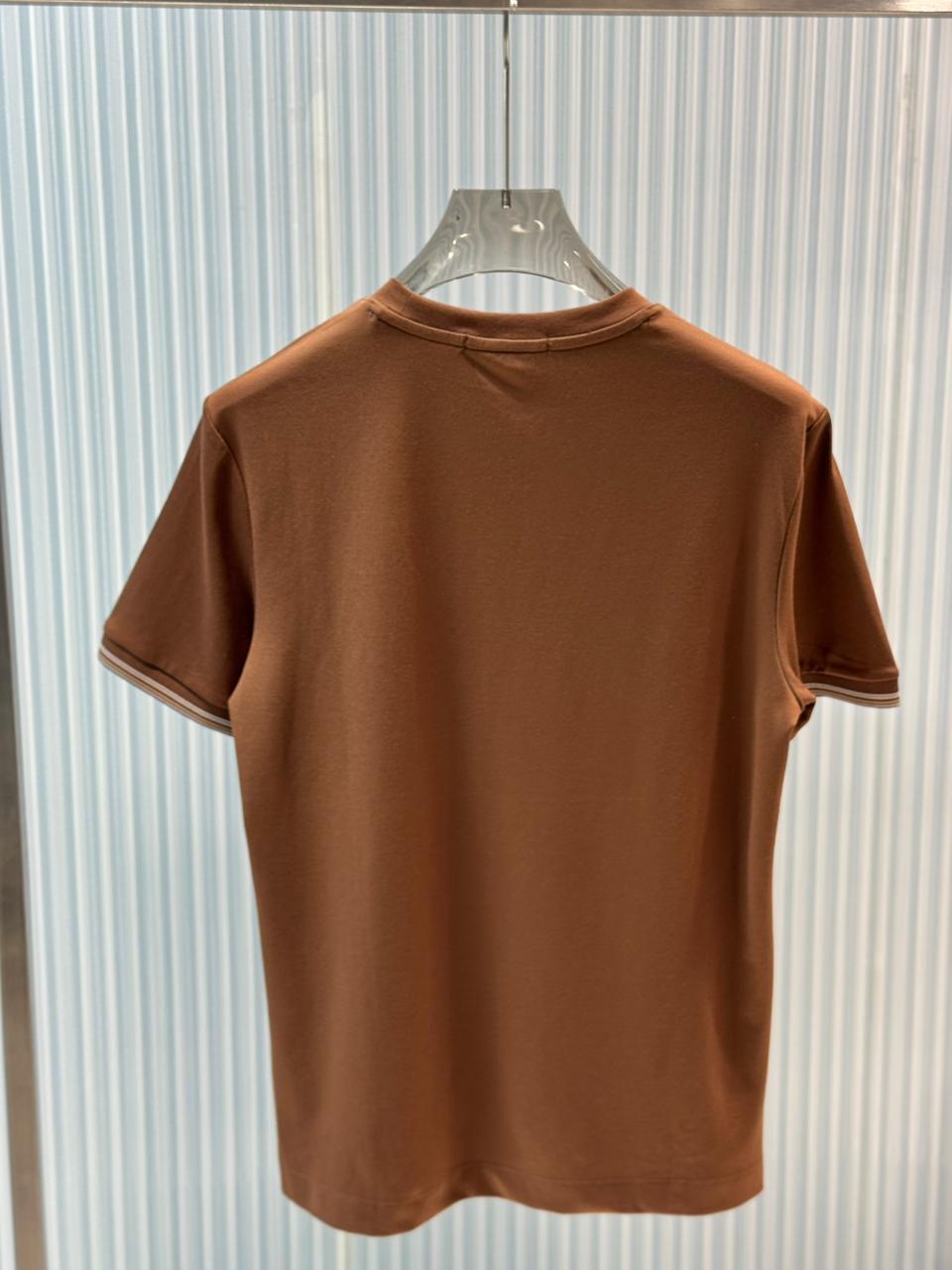 Loro Piana - Crest-Embroidered Cotton T-Shirt – Contrast Cuff Edition