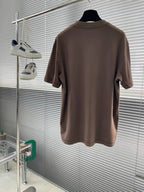 Zegna - Premium Fine Cotton Pocket T-Shirt, Brown