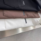 Zegna - Premium Fine Cotton Pocket T-Shirt, Brown