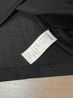 Loewe - Anagram Contrast-Stitch T-Shirt in Black and Turquoise