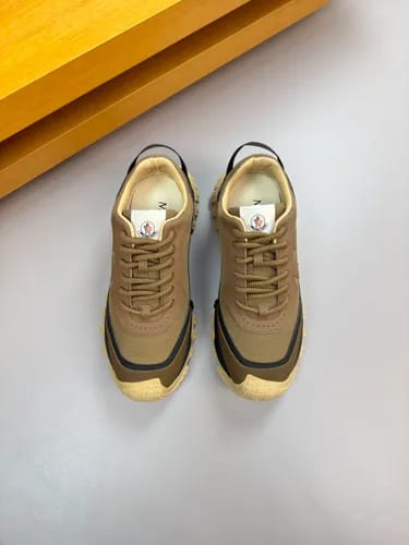 Moncler - Trailgrip GTX Sneakers in Earth Tone Khaki and Black
