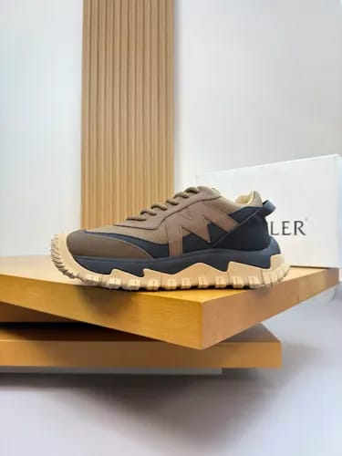 Moncler - Trailgrip GTX Sneakers in Earth Tone Khaki and Black
