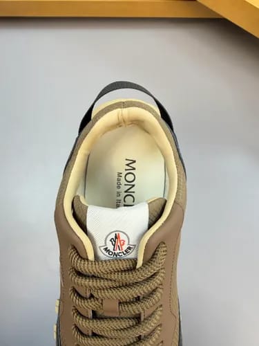 Moncler - Trailgrip GTX Sneakers in Earth Tone Khaki and Black
