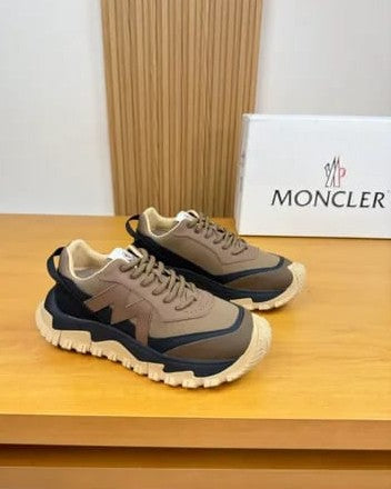 Moncler - Trailgrip GTX Sneakers in Earth Tone Khaki and Black