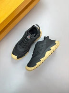 Moncler - Trailgrip GTX Sneakers in Charcoal Anthracite with Cream Vibram® Sole