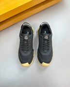 Moncler - Trailgrip GTX Sneakers in Charcoal Anthracite with Cream Vibram® Sole