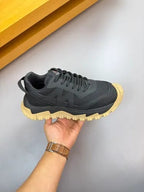 Moncler - Trailgrip GTX Sneakers in Charcoal Anthracite with Cream Vibram® Sole