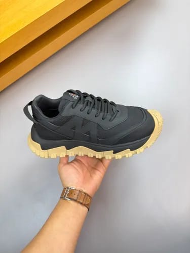 Moncler - Trailgrip GTX Sneakers in Charcoal Anthracite with Cream Vibram® Sole