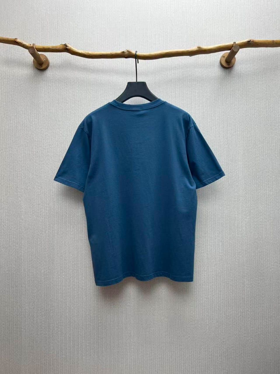 Christian Dior - Couture Embroidered T-Shirt in Petrol Blue