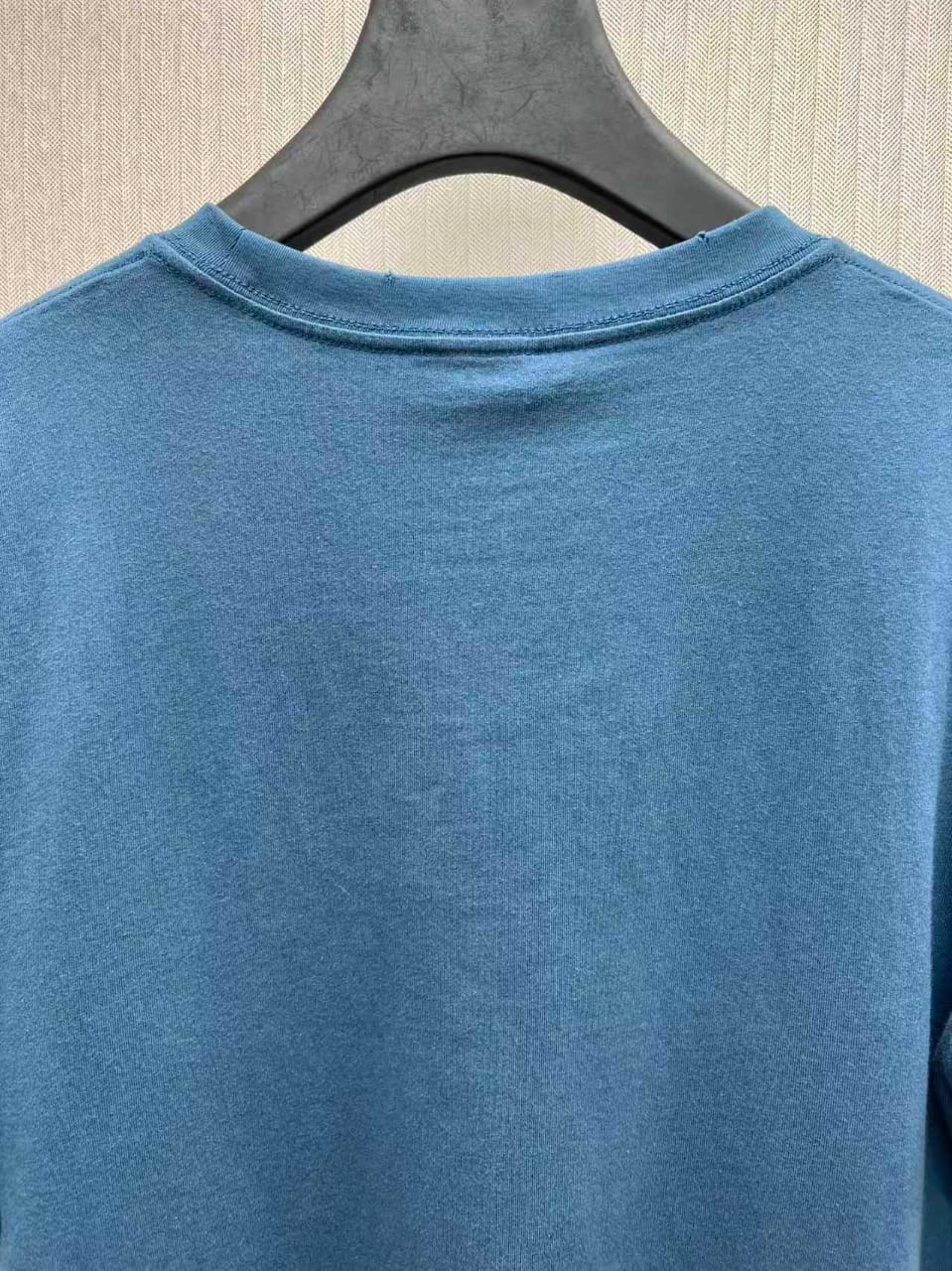 Christian Dior - Couture Embroidered T-Shirt in Petrol Blue