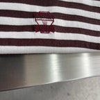 Brunello Cucinelli - Striped Cotton & Silk Knit Polo Shirt