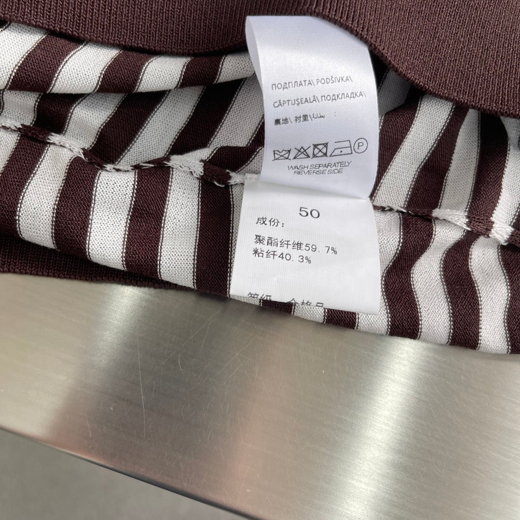 Brunello Cucinelli - Striped Cotton & Silk Knit Polo Shirt