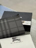 Burberry - Check and Leather Medium Handbag