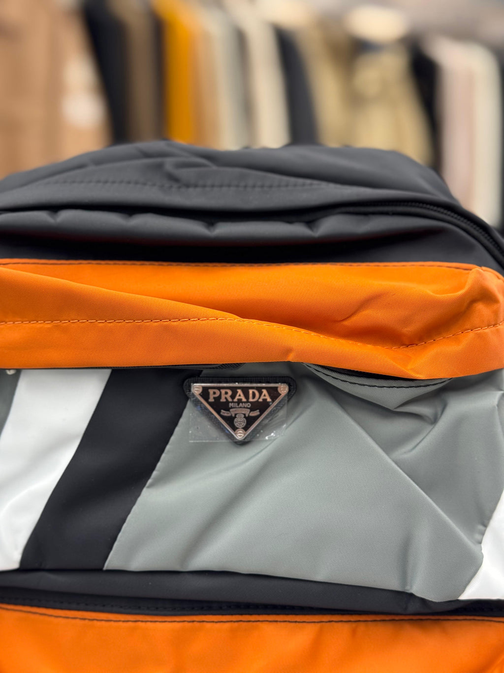 Prada - Re-Nylon Backpack in Black