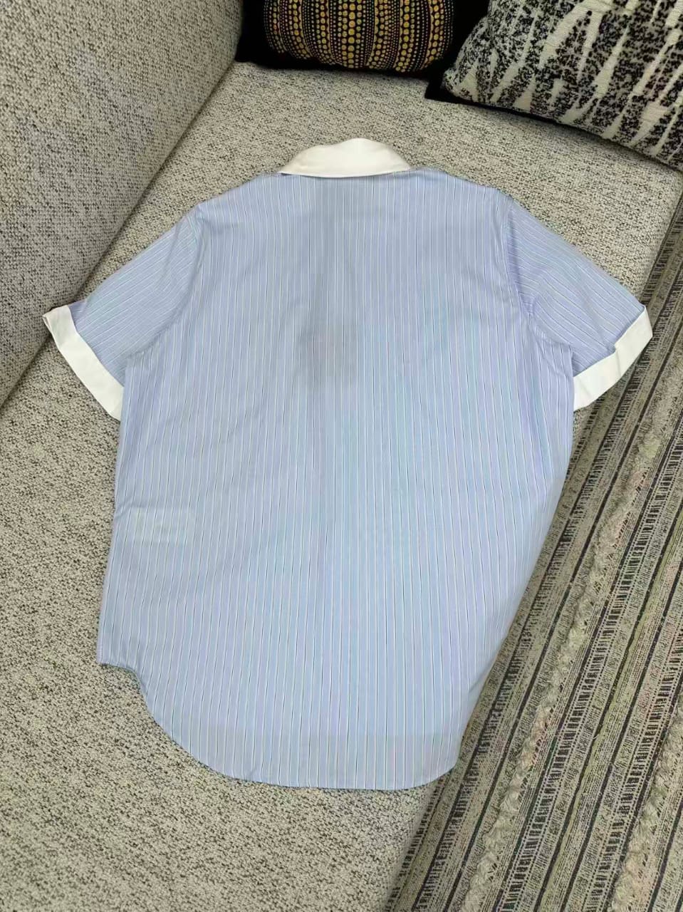 Louis Vuitton - Striped Short-Sleeve Shirt and Shorts Matching Set
