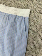 Louis Vuitton - Striped Short-Sleeve Shirt and Shorts Matching Set