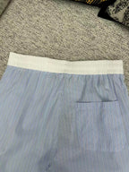 Louis Vuitton - Striped Short-Sleeve Shirt and Shorts Matching Set