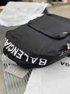 Balenciaga - Explorer Backpack in Black Recycled Nylon