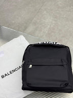 Balenciaga - Explorer Backpack in Black Recycled Nylon