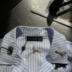 Louis Vuitton - Striped "Safari" Short-Sleeve Shirt and Shorts Set