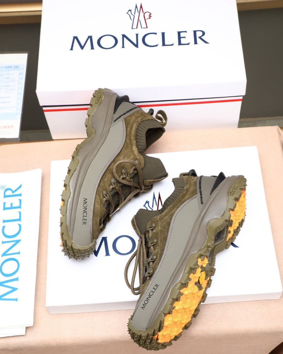 Moncler - Trailgrip GTX Low-Top Sneakers in Forest Green