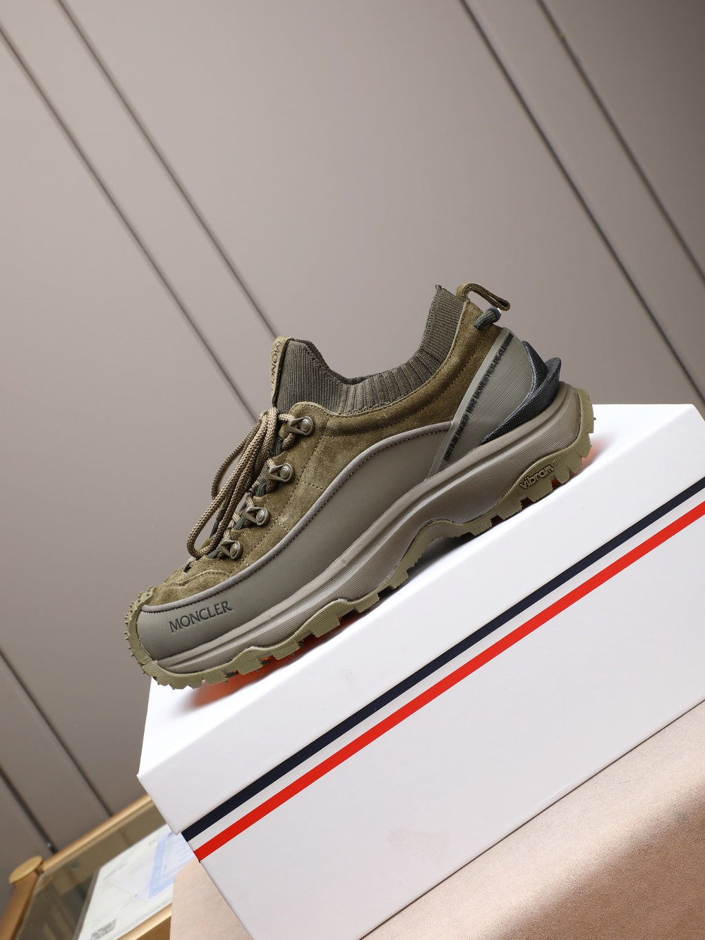 Moncler - Trailgrip GTX Low-Top Sneakers in Forest Green