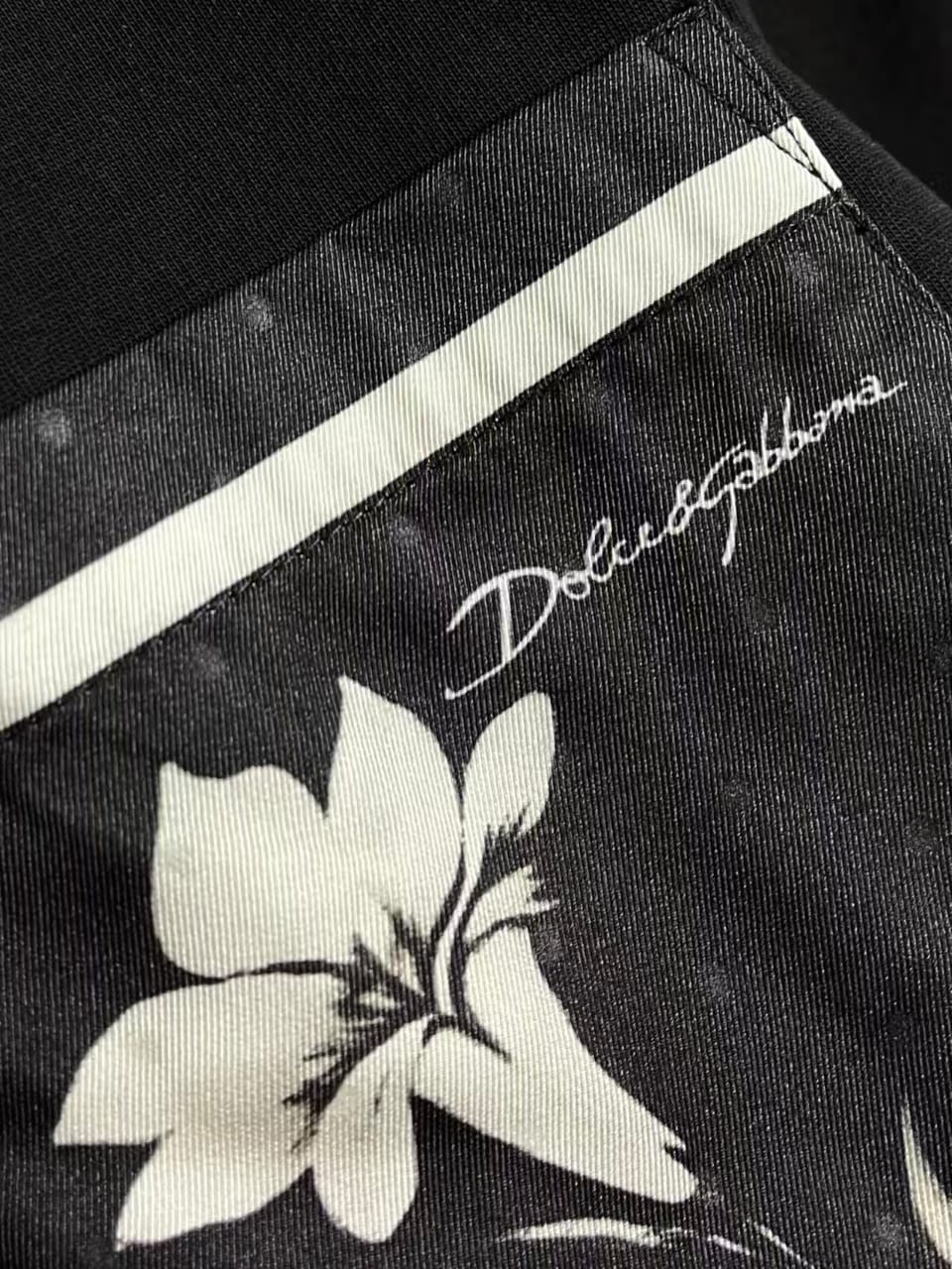 Dolce & Gabbana - Floral Print Pocket T-Shirt