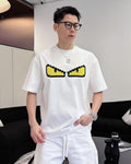 Fendi - Bag Bugs "Monster Eyes" Pixelated T-Shirt