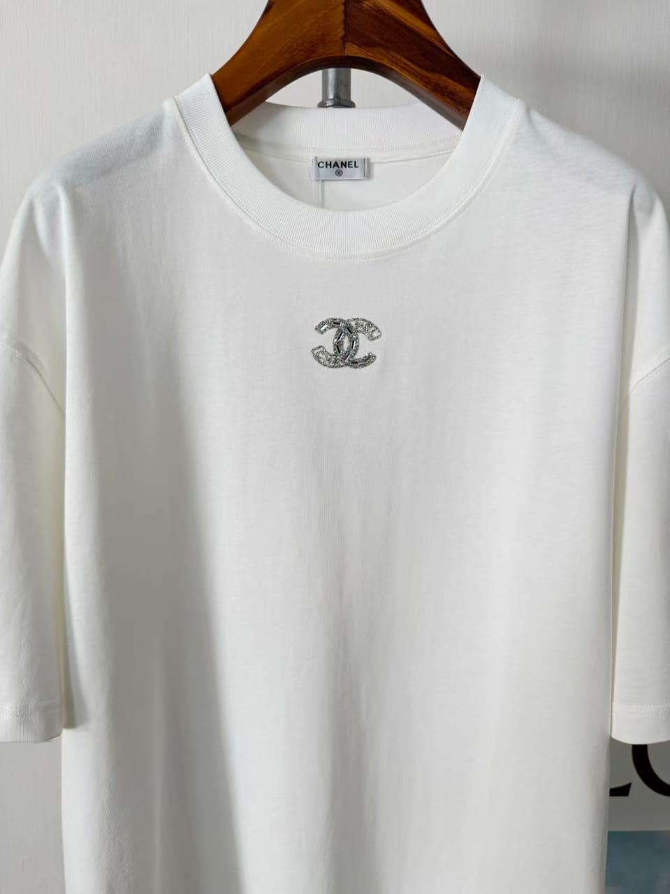 Chanel - Double C Logo Cotton T-Shirt