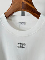 Chanel - Double C Logo Cotton T-Shirt