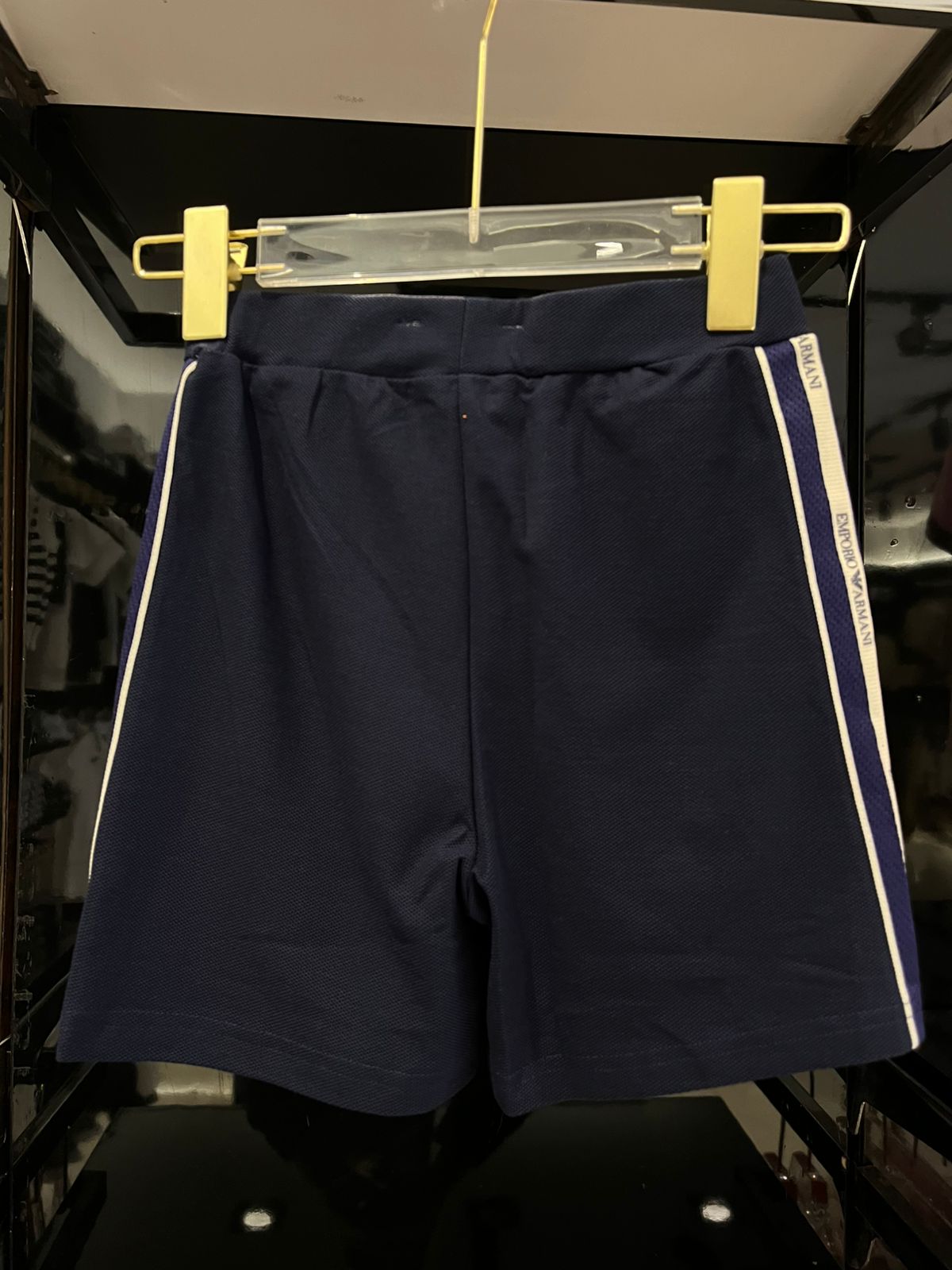 Emporio Armani - Kids Monogram Polo and Shorts Set